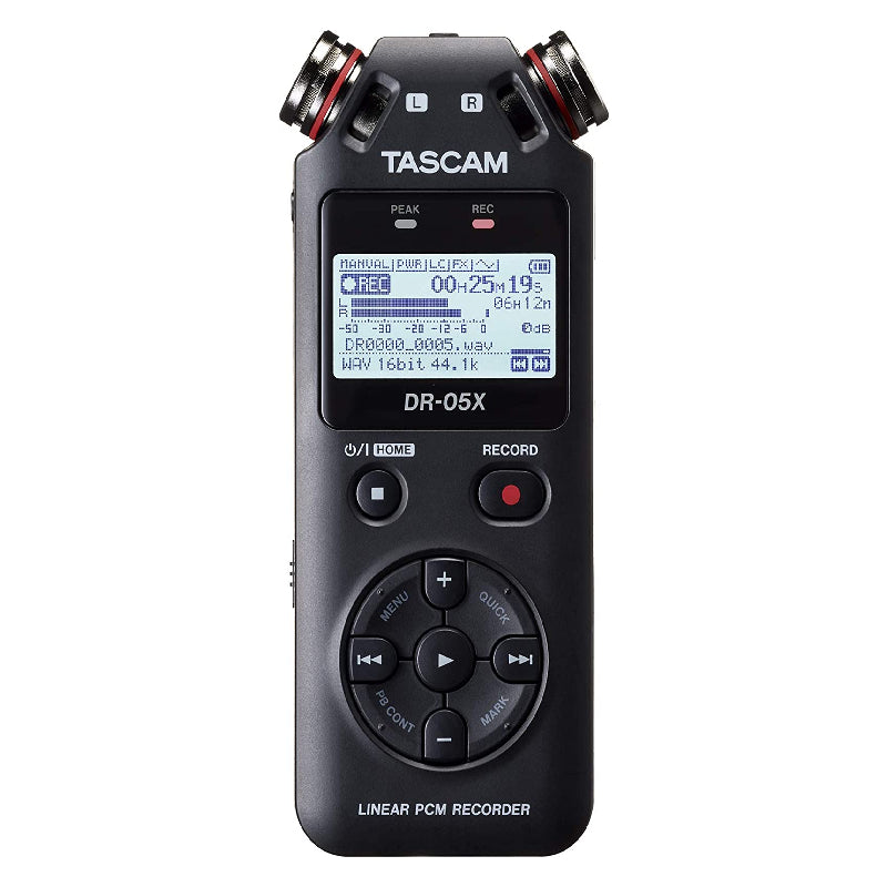 Tascam DR-05X Stereo Handheld Digital Recorder and USB Audio Interface