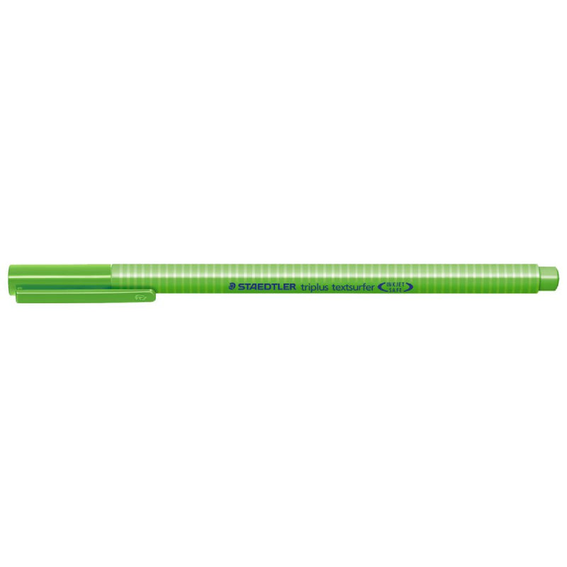 Detec™ स्टैडलर ट्रिप्लस टेक्स्ट सर्फर हाइलाइटर 10 हरे रंग का सेट
