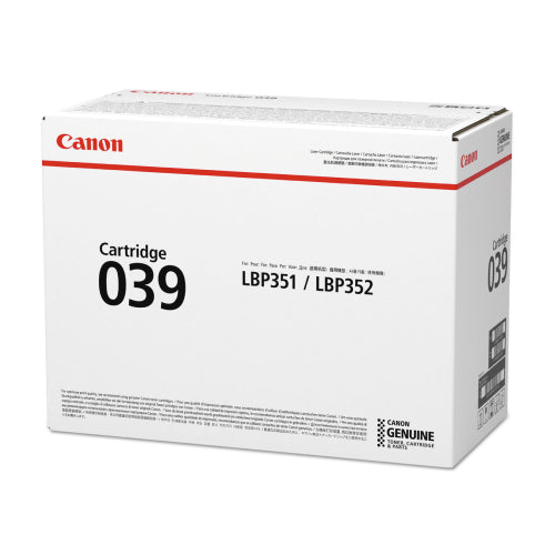 Canon Cartridge CRG 039 Black Toner SF