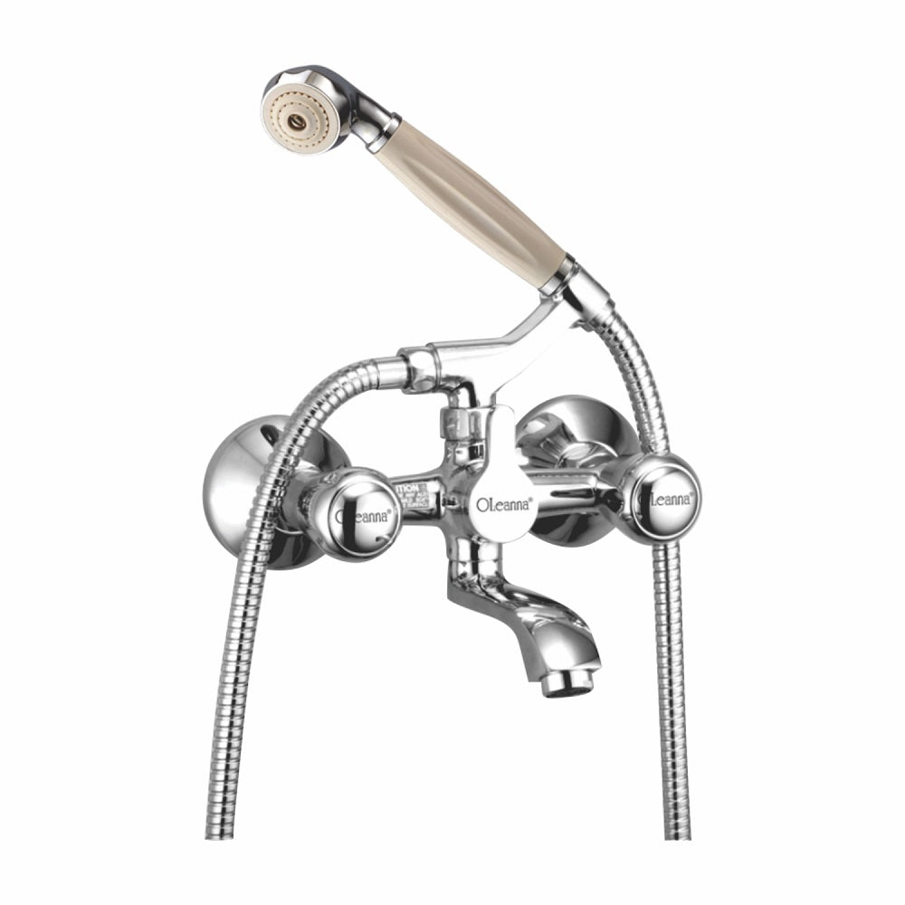 Oleanna Croma Brass Wall Mixer With Crutch