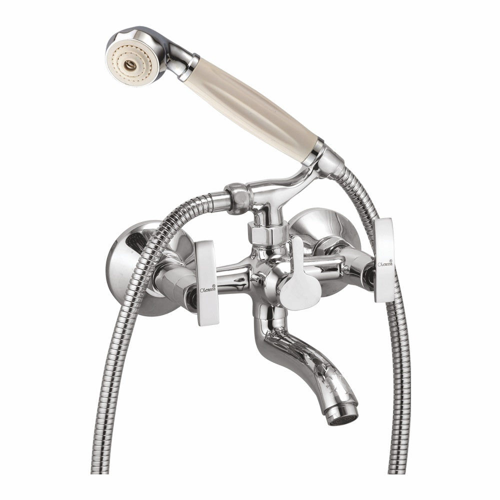 Oleanna Desire Brass Wall Mixer With Crutch