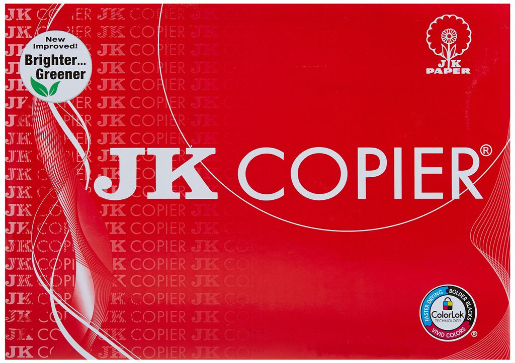 जेके कॉपियर पेपर ए4 आकार 75जीएसएम 2 का पैक
