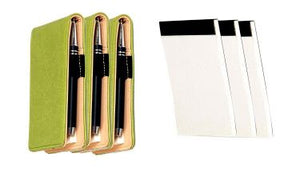 Sukeshcraft Note Pad 3 Pu Cover 3 Pen 6 Writing Pad