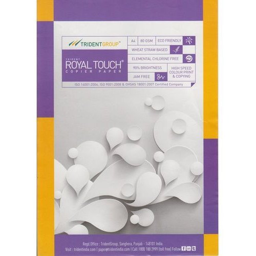 Trident Royal Touch Copier Paper A4 Size 80GSM Pack of 10