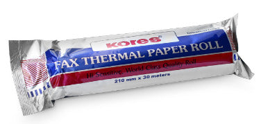 Kores Thermal Paper Rolls 80 Mm x 80 Mtr Single Roll Pack of 2