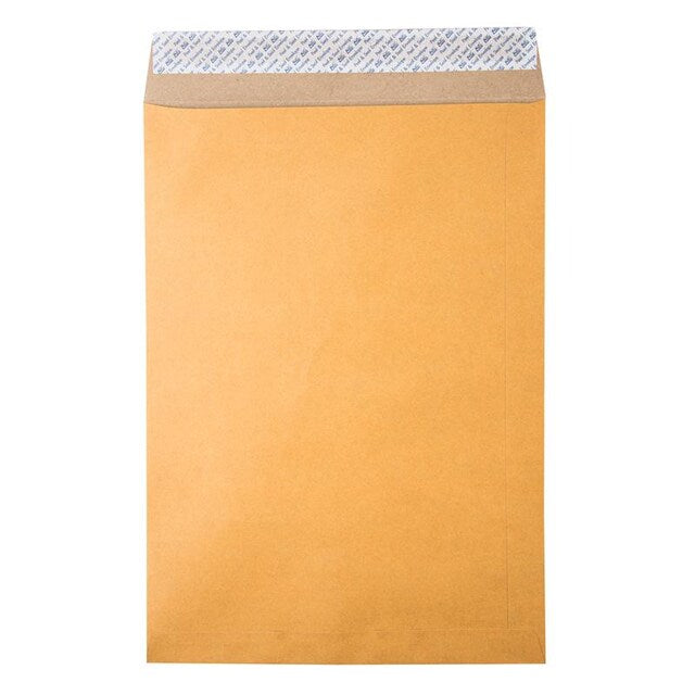 Peace Plain Kraft Paper With Peal & Seal Envelope 100 Gsm 10