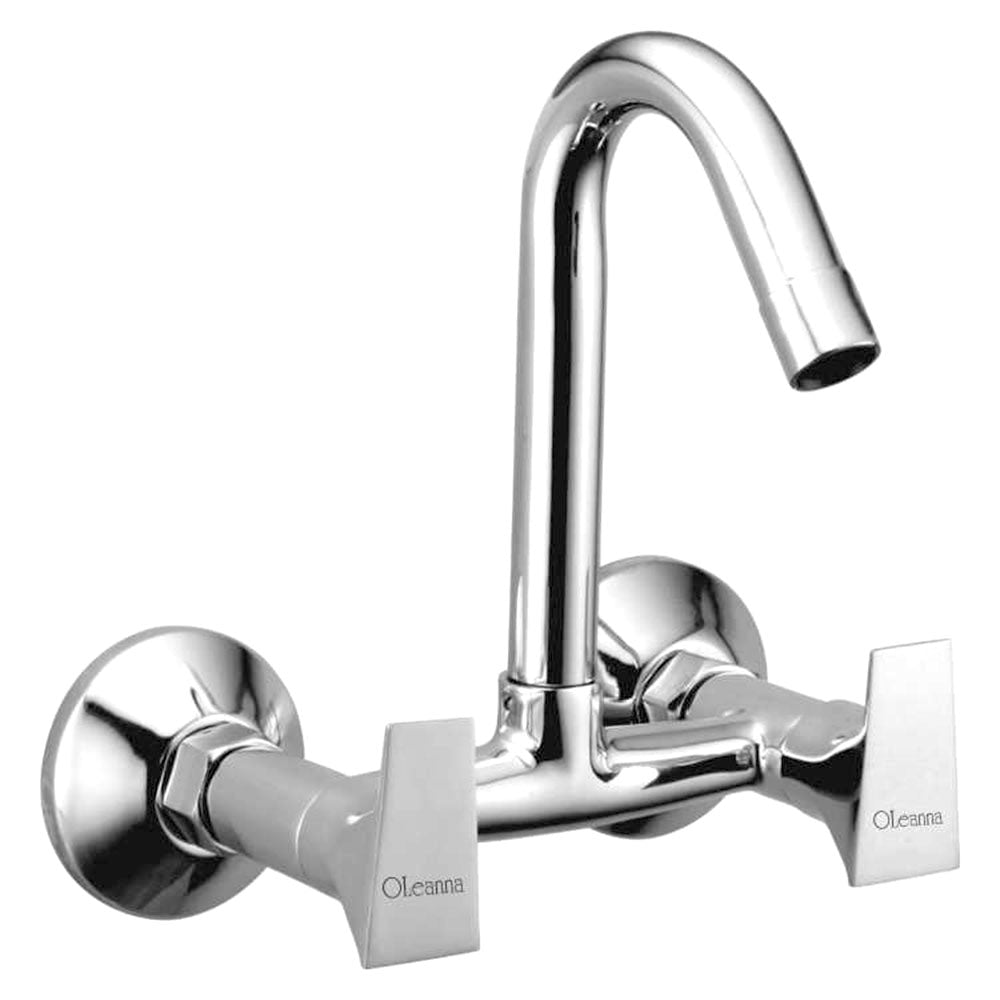 Oleanna Global Brass Sink Mixer With Wall Flange