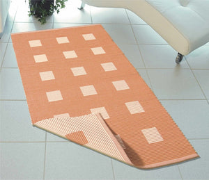 Saral Home Detec™ Grey Cotton Multi Purpose Handloom Made Carpet/Rugs 