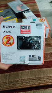 ओपन बॉक्स, अप्रयुक्त Sony Alpha Ilce 6000L 24.3 MP मिररलेस डिजिटल एसएलआर कैमरा