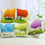 Load image into Gallery viewer, Detec Desi Kapda Floral Cushions Cover
