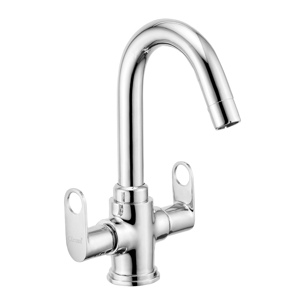 Oleanna Prime Brass Center Hole Basin Mixer