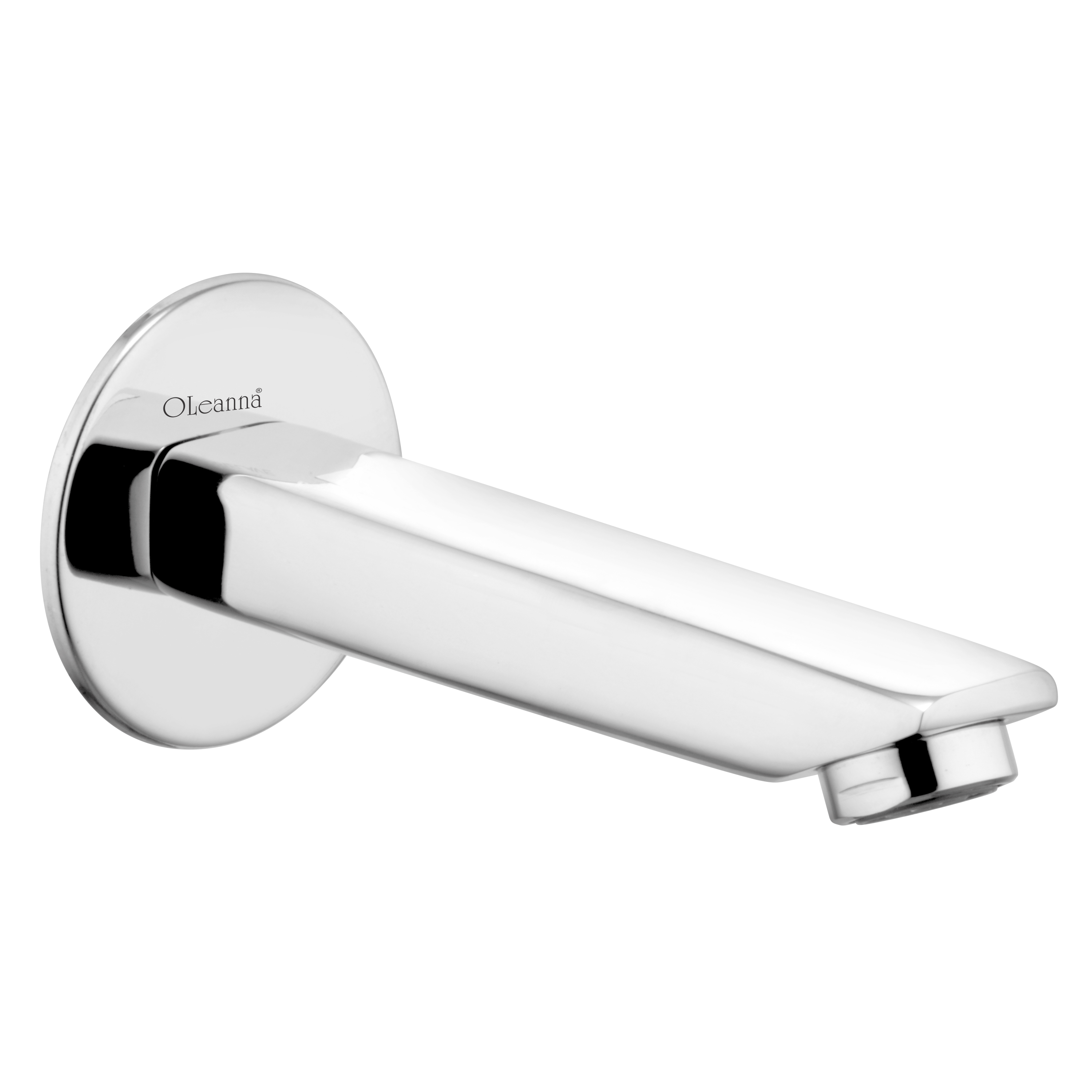 Oleanna Prime Brass Plain Bath Spout With Wall Flange