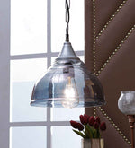 Load image into Gallery viewer, Detec™ Glass Grey Pendant Hanging Light
