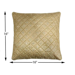 Desi Kapda Geometric Cushions & Pillows Cover (Pack of 5, 40 cm*40 cm,)