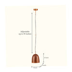 Load image into Gallery viewer, Detec Fusion of Wooden Look metal pendant lamp
