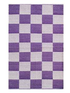 Saral Home  Detec™ Premium Quality Cotton Multi Purpose Handloom Made Rugs (70x130 cm) - PURPLE