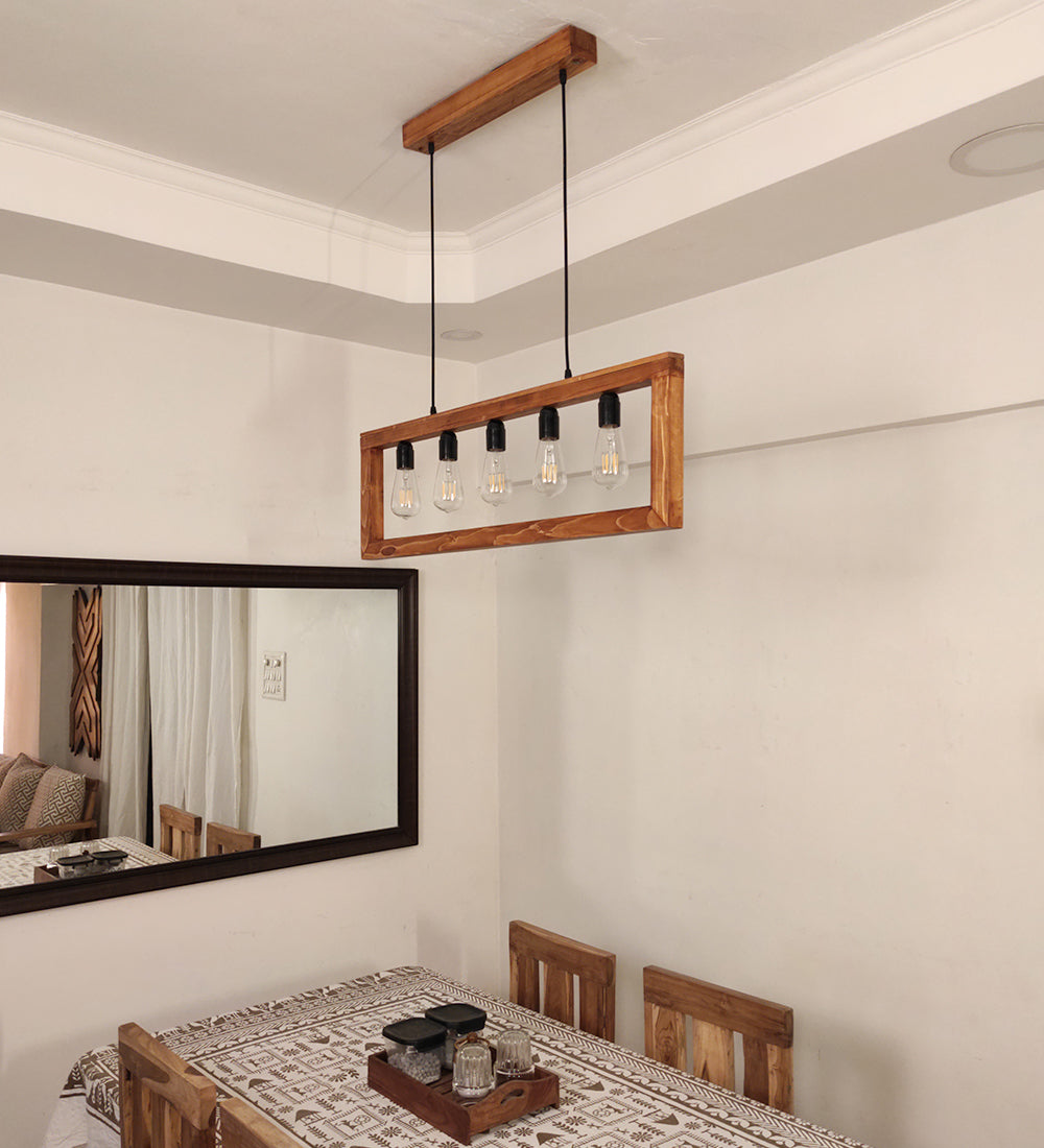 Abacus Brown Series Hanging Lamp