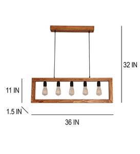 Abacus Brown Series Hanging Lamp