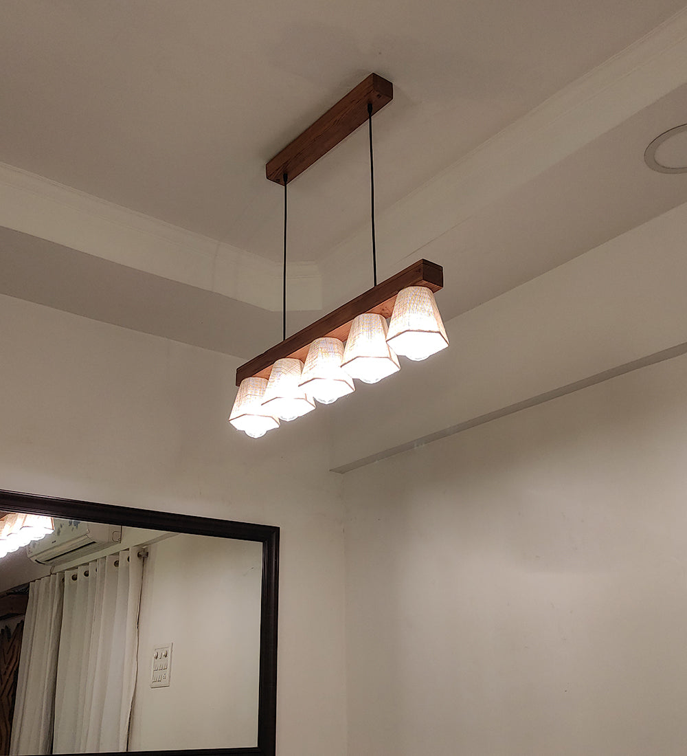 Hexa Brown Series Hanging Lamp