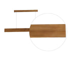 Load image into Gallery viewer, Slimline 36 Brown Wooden LED Hanging Lamp
