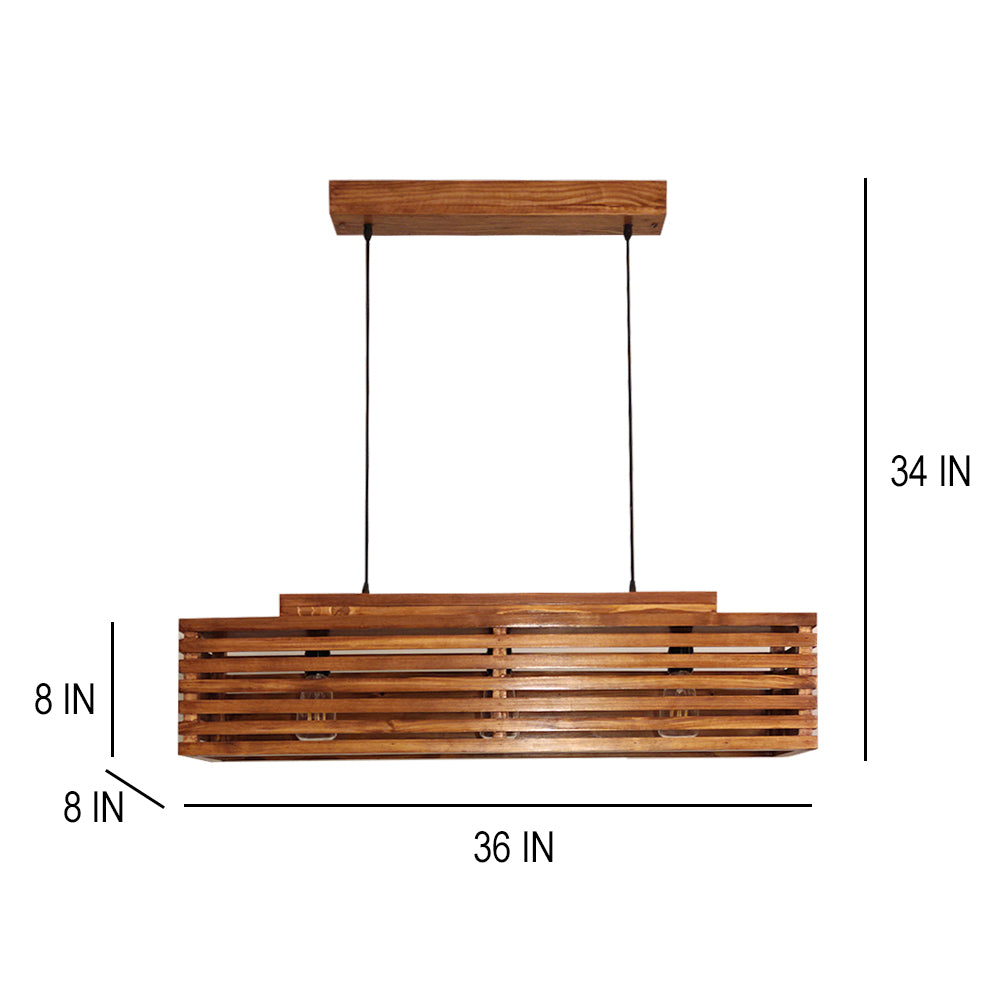 Elegant Centrum Brown Series Hanging Lamp