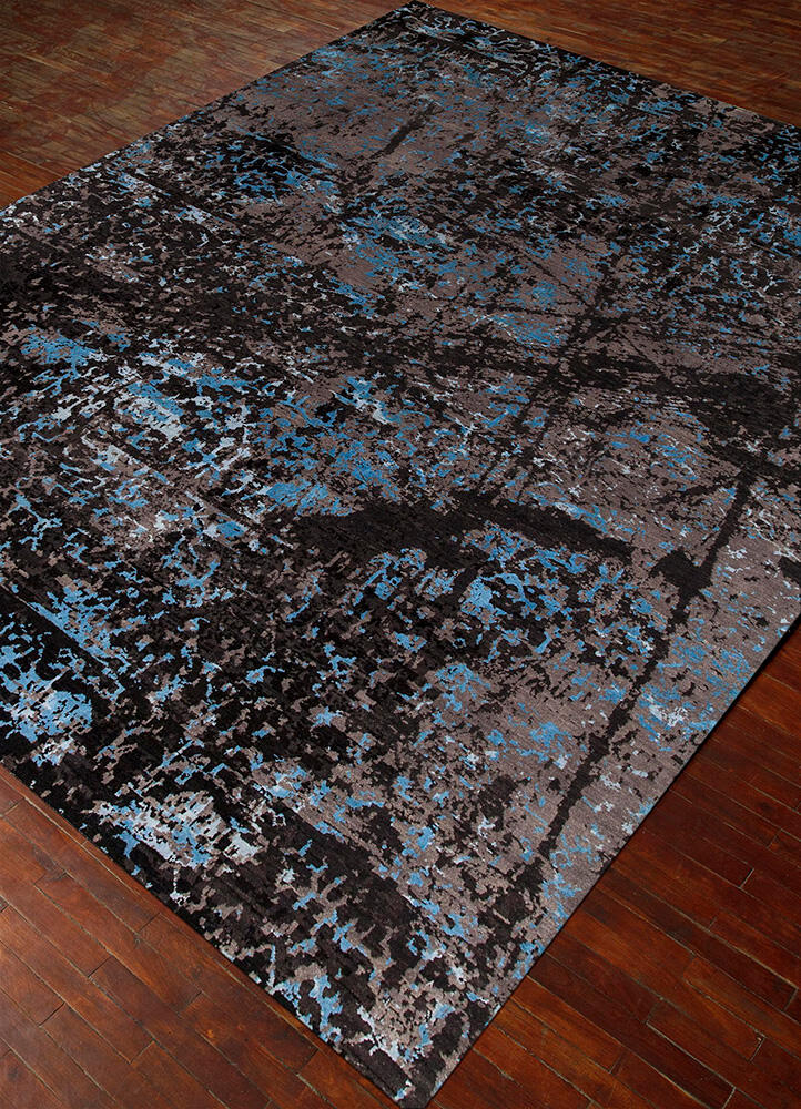 Jaipur rugs Hand knotted Classic Aprezo 6'6x8'2 ft Dark Frost Gray 