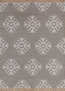 Jaipur Rugs Bedouin Flat Weaves 5x7 ft Classic Gray Color
