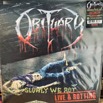 Load image into Gallery viewer, Vinyl English Obituary Slowly We Rot Live And Rotting Coloured Lp
