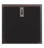 Load image into Gallery viewer, Detec™ Maroon Beads on Raw Silk Framed Wall Art
