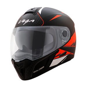 Detec™ Vega Ryker D/V Bolder Dull Black Orange Helmet 