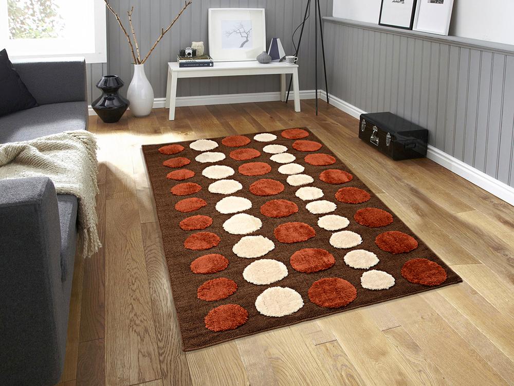 Saral Home Detec™ Soft Micro Polyester Anti Slip Tufted Floor Carpets