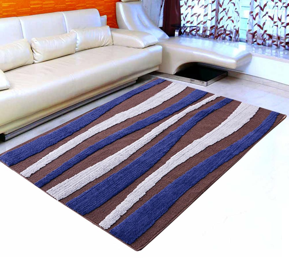 Saral Home Detec™ Waves design Carpet- (120x180cm)