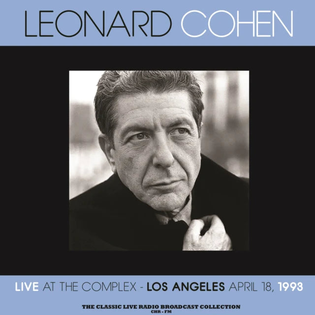 Vinyl English Leonard Cohen Live At The Complex 1993 Coloured Lp