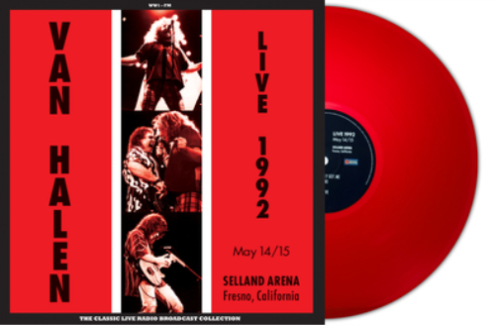 Vinyl English Van Halen Live At Selland Arena Fresno 1992 Coloured Lp