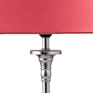 Detec Maroon Metal Table Lamp