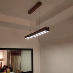 Load image into Gallery viewer, Slimline 36 DUO Wooden LED Hanging Lamp
