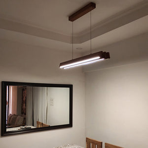 Slimline 36 TRIO Wooden LED Hanging Lamp
