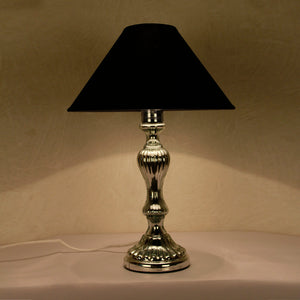 Detec Chrome Finish Metal Table Lamp