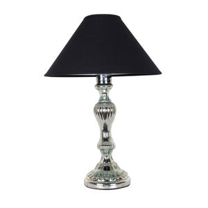 Detec Chrome Finish Metal Table Lamp