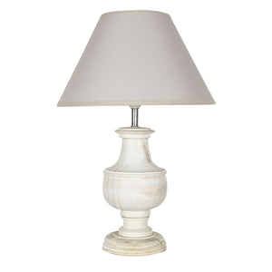 Detec Off White Eclectic Table Lamp