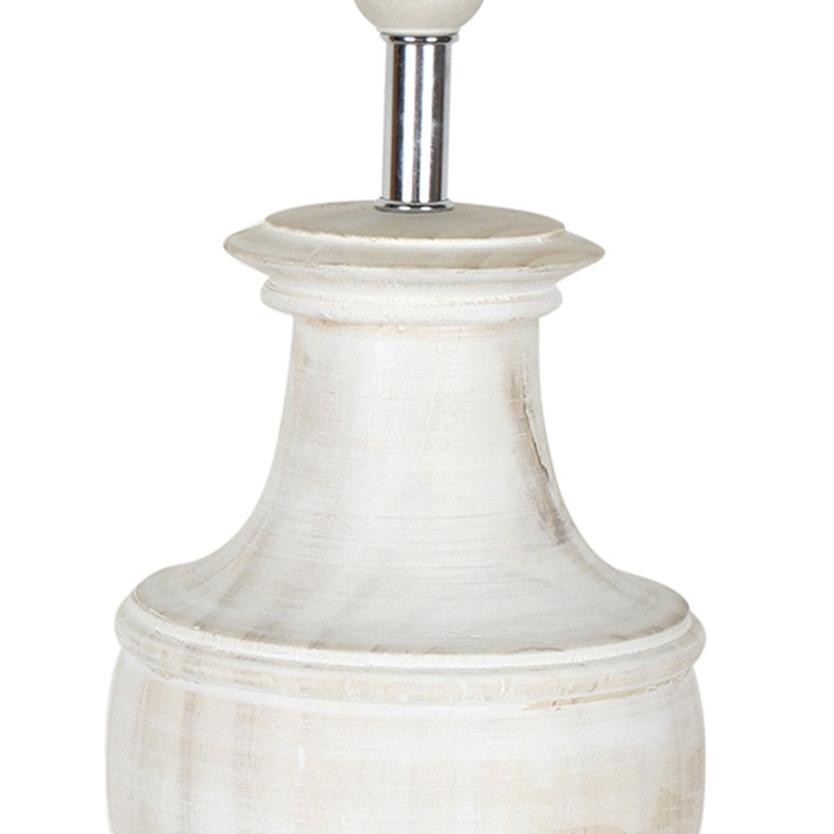 Detec Off White Eclectic Table Lamp
