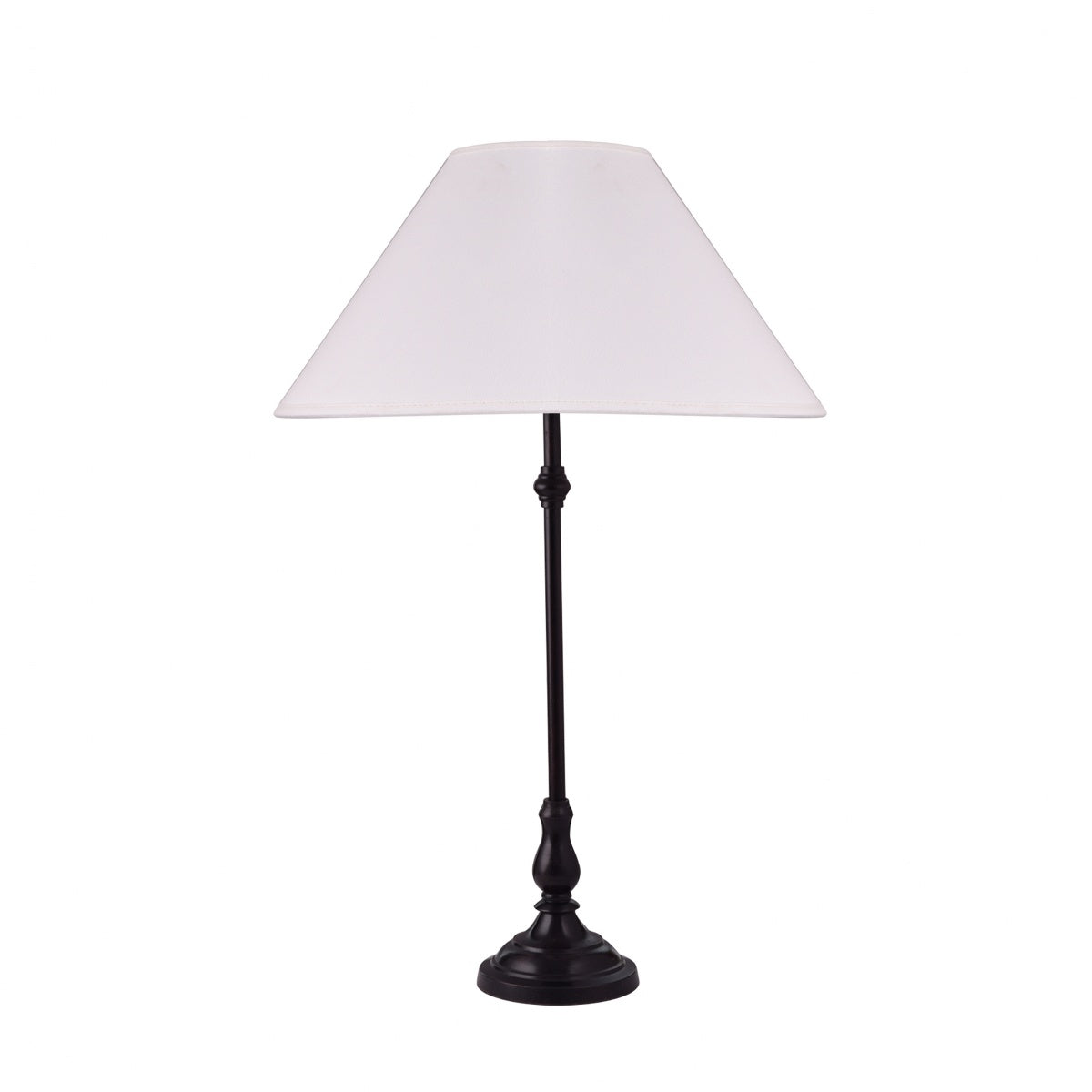 Detec  White Metal Table Lamp