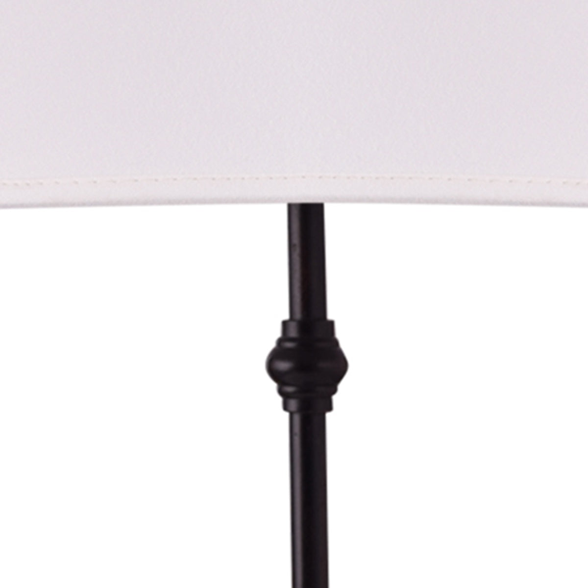 Detec  White Metal Table Lamp
