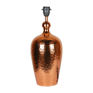 Detec Copper finished with black shade sophisticated table lamp