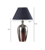 Load image into Gallery viewer, Detec Maroon Metal Table Lamp
