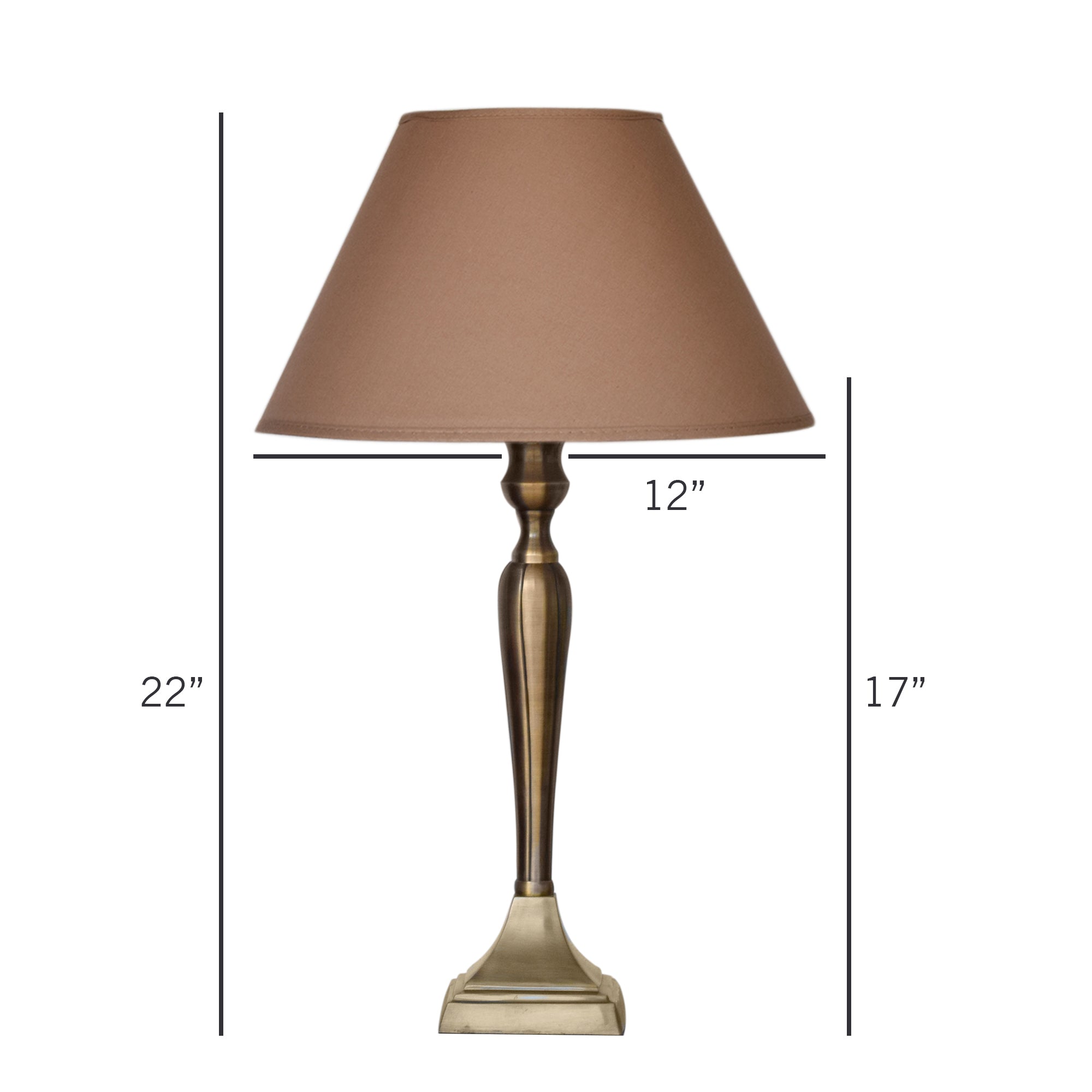 Detec Brass Table Lamp