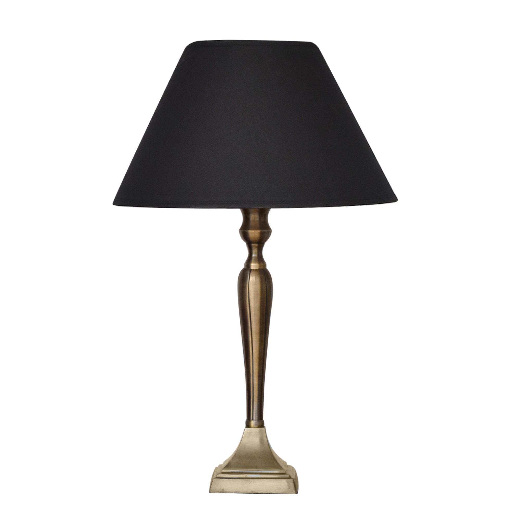 Detec Black Brass Table Lamp