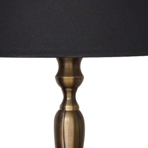 Detec Black Brass Table Lamp