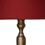 Load image into Gallery viewer, Detec Maroon Table Lamp
