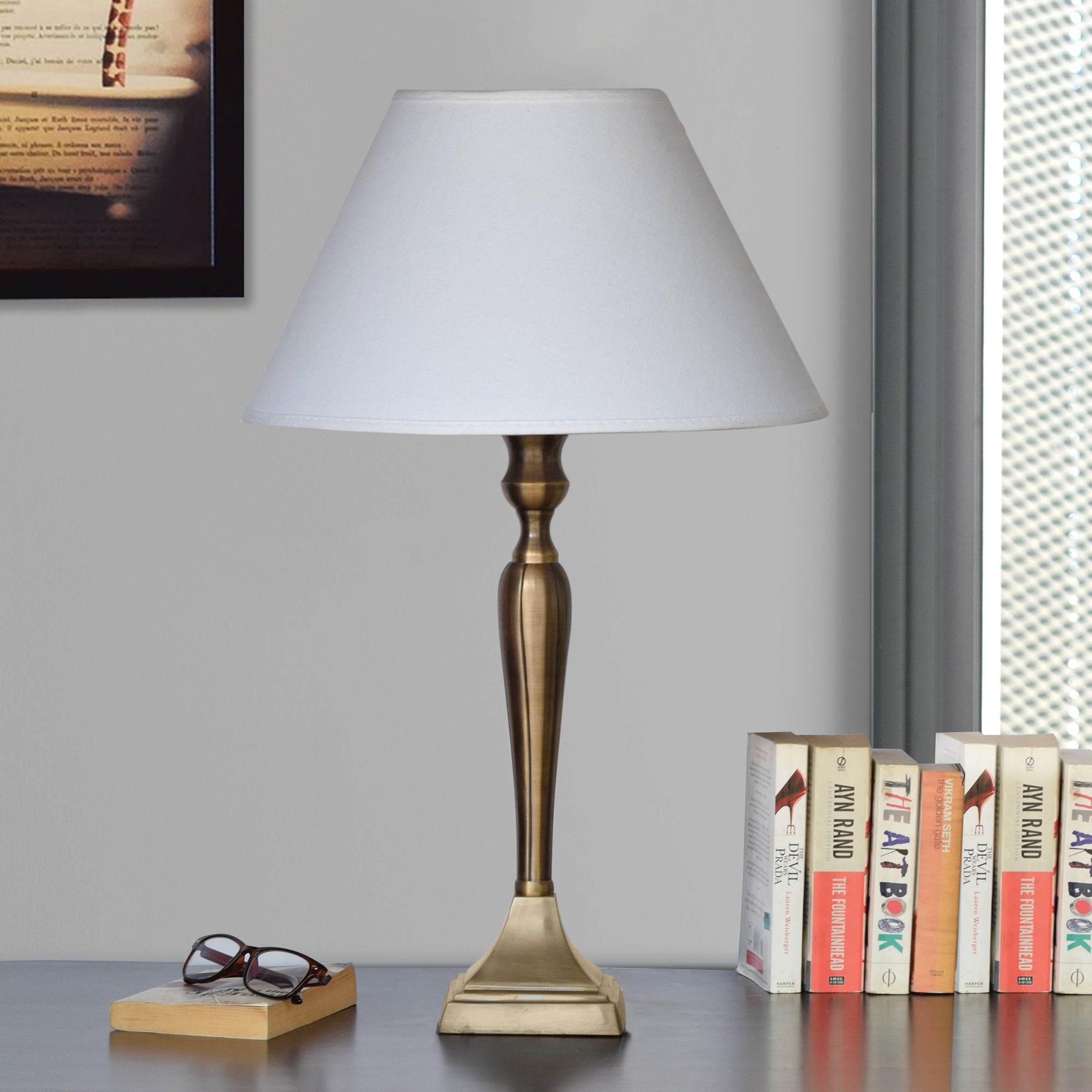 Detec Brass Table Lamp